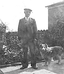 My Grandfather, William Lord, at Sharlston - 1930's